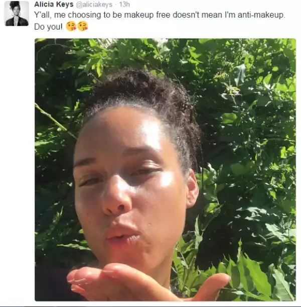 Alicia Keys and husband respond to people who slammed her no-makeup look to the VMAs